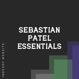 Sebastian Patel Essentials | Indexof