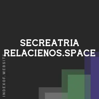 secreatria-relacienos.space by Danila Krylov site -  Indexof