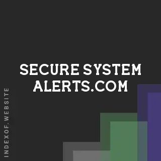 secure-system-alerts.com by Barrington Chang site -  Indexof