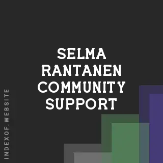 Selma Rantanen Community Support | Indexof