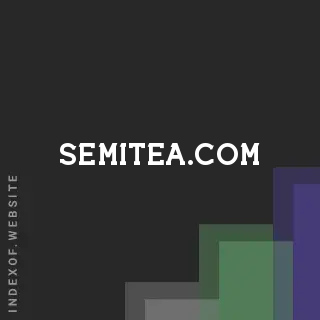 semitea.com by Jeroen van de Bunt site -  Indexof