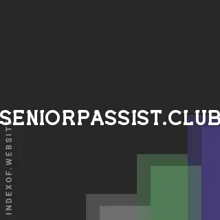 seniorpassist.club by Raquel Serrano site -  Indexof
