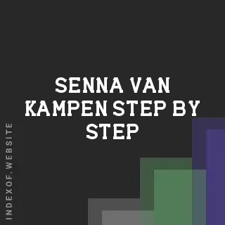 Senna van Kampen Step-by-Step | Indexof