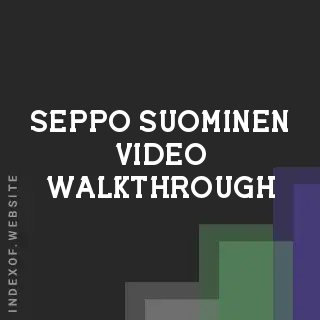 Seppo Suominen Video Walkthrough | Indexof