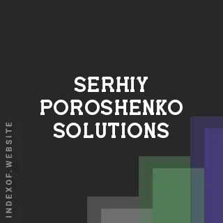Serhiy Poroshenko Solutions | Indexof