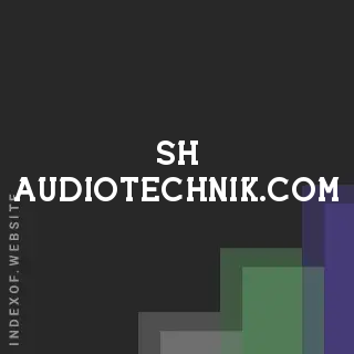 sh-audiotechnik.com by Nikolaj Lillelund site -  Indexof