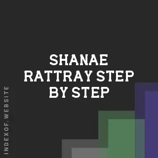 Shanae Rattray Step-by-Step | Indexof