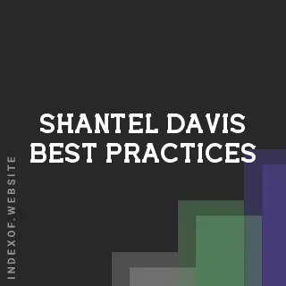 Shantel Davis Best Practices | Indexof