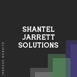 Shantel Jarrett Solutions | Indexof