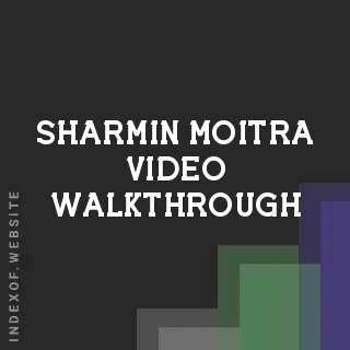 Sharmin Moitra Video Walkthrough | Indexof
