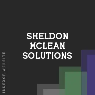 Sheldon McLean Solutions | Indexof