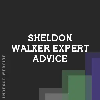 Sheldon Walker Expert Advice | Indexof