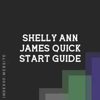 Shelly-Ann James Quick Start Guide | Indexof