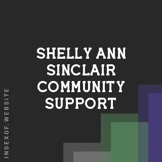 Shelly-Ann Sinclair Community Support | Indexof