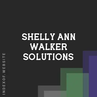Shelly-Ann Walker Solutions | Indexof