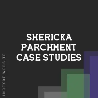 Shericka Parchment Case Studies | Indexof