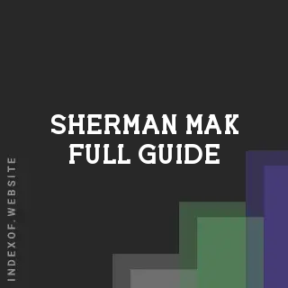 Sherman Mak Full Guide | Indexof