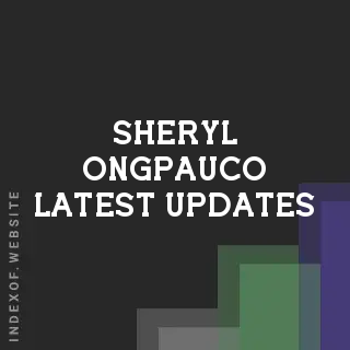 Sheryl Ongpauco Latest Updates | Indexof