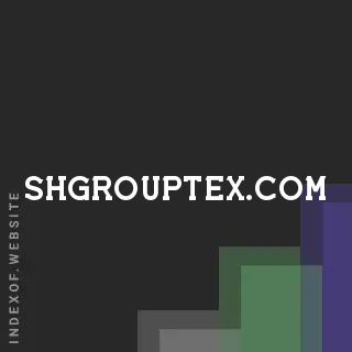 shgrouptex.com by Hidde van Galen site -  Indexof