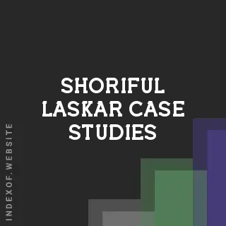 Shoriful Laskar Case Studies | Indexof