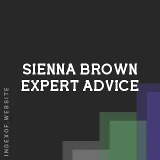 Sienna Brown Expert Advice | Indexof