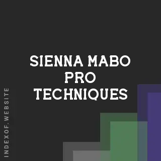 Sienna Mabo Pro Techniques | Indexof