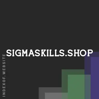sigmaskills.shop by Arjun Pillai site -  Indexof