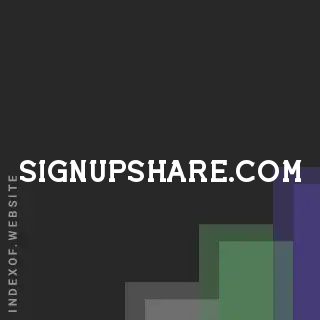 signupshare.com by Ananya Sarkar site -  Indexof