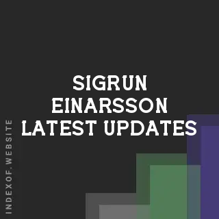 Sigrun Einarsson Latest Updates | Indexof