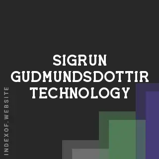 Sigrun Gudmundsdottir Technology | Indexof