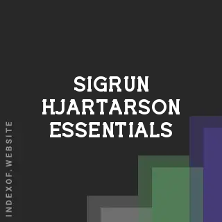 Sigrun Hjartarson Essentials | Indexof