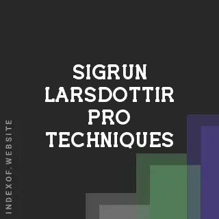 Sigrun Larsdottir Pro Techniques | Indexof