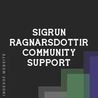 Sigrun Ragnarsdottir Community Support | Indexof
