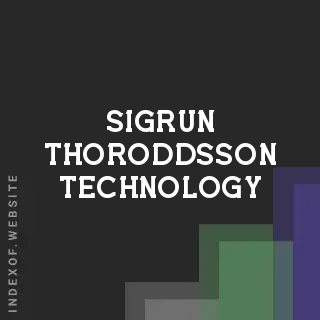 Sigrun Thoroddsson Technology | Indexof