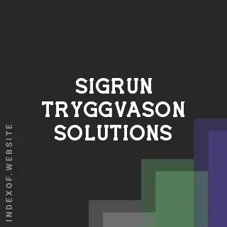 Sigrun Tryggvason Solutions | Indexof