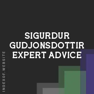 Sigurdur Gudjonsdottir Expert Advice | Indexof