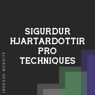 Sigurdur Hjartardottir Pro Techniques | Indexof