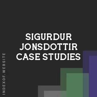 Sigurdur Jonsdottir Case Studies | Indexof
