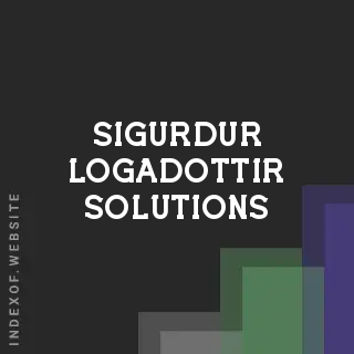 Sigurdur Logadottir Solutions | Indexof