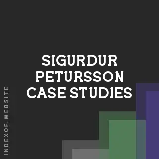 Sigurdur Petursson Case Studies | Indexof