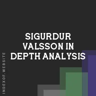 Sigurdur Valsson In-Depth Analysis | Indexof