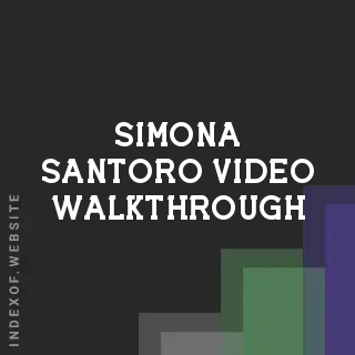 Simona Santoro Video Walkthrough | Indexof