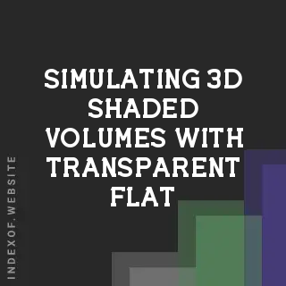 Simulating 3D Shaded Volumes with Transparent Flat Meshes | Game Dev Tips