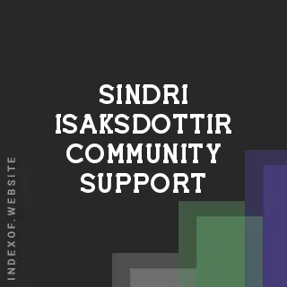 Sindri Isaksdottir Community Support | Indexof