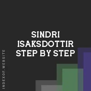 Sindri Isaksdottir Step-by-Step | Indexof