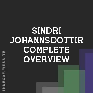 Sindri Johannsdottir Complete Overview | Indexof