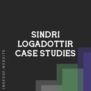 Sindri Logadottir Case Studies | Indexof