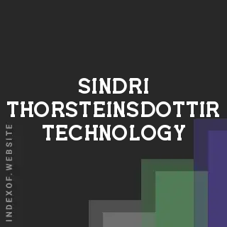 Sindri Thorsteinsdottir Technology | Indexof