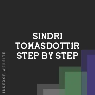 Sindri Tomasdottir Step-by-Step | Indexof