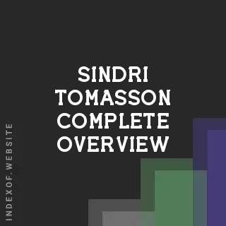 Sindri Tomasson Complete Overview | Indexof